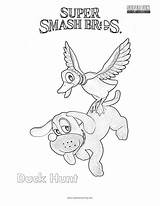 Smash Duck Super Hunt Coloring Ultimate Brothers Bros Pages Fun sketch template