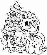 Pony Coloring Christmas Little Pages Disney Tree Printable Kids Pie Horse Pinkie Colouring Girls Princess Printables Unicorn Print Ponies Getcolorings sketch template