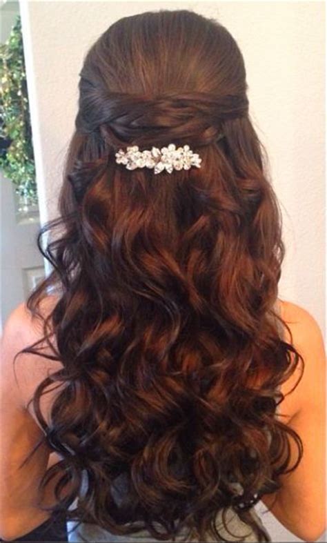 15 latest half up half down wedding hairstyles for trendy brides popular haircuts