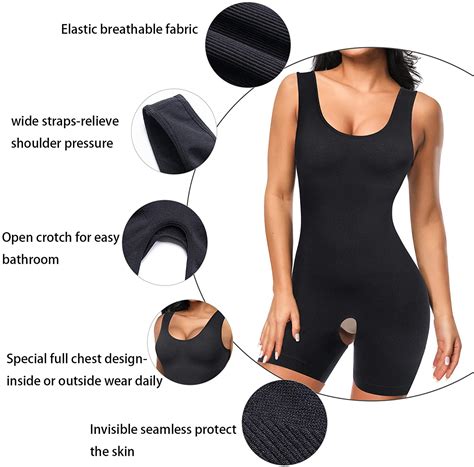 gotoly shapewear for women scoop neck tank black size xxx large xxxx