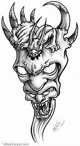Tatuaje Devil Disegni Demoni Gargoyle Temporary Temporal Cruzado Pulgadas Tatuaggi Significati sketch template