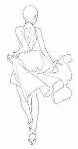 Drawing Walking Poses Tutorials Body Glamoures Ru Base sketch template