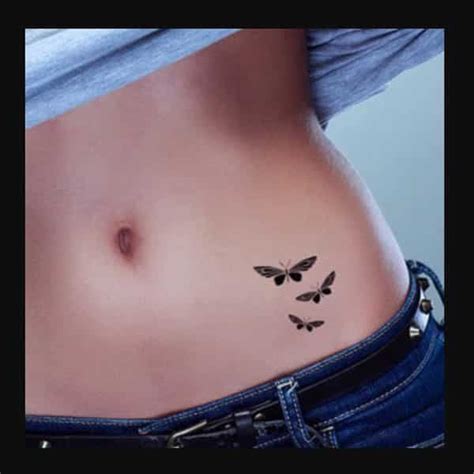 Top Butterfly Tattoos Designs For Ladies And Men Stomach Tattoos