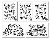 Stencils Paint Spray Stencil Skull Airbrush Camo Designs Camouflage Tattoo Combo Painting Acidtactical sketch template