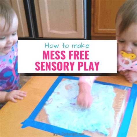 mess  sensory play easy ideas  tips team cartwright
