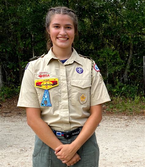Ocean Springs Teen Is Mississippis First Female Eagle Scout