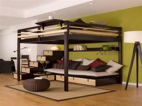 cool queen loft beds  adults home designs pinterest queen loft