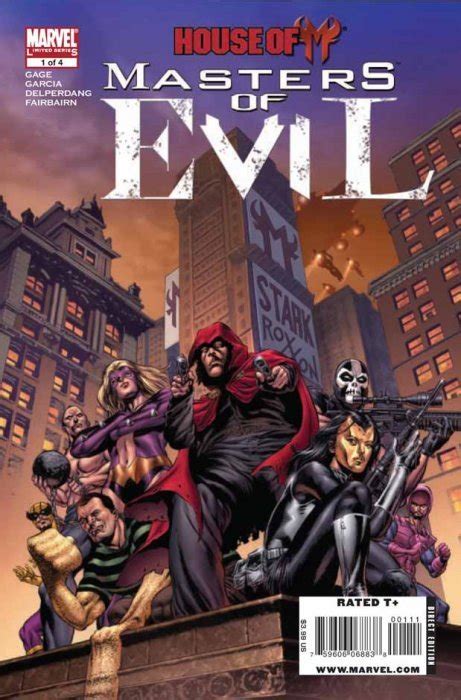 house of m masters of evil 1 marvel comics