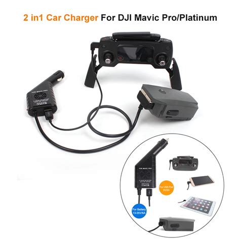 dji mavic pro dji mavic pro platinum safe fast car charger  outdoor charging