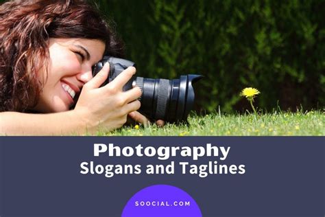 photography slogans  taglines  snaps  success soocial