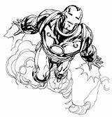 Iron Supercoloring sketch template