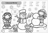 Englisch Ideenreise Arbeitsblatt Freiarbeit Winterliche sketch template