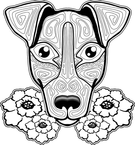 dog coloring pages    clipartmag