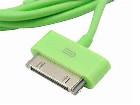 green usb sync charger data cable  ipod classic nano mini shuffle warranty ebay