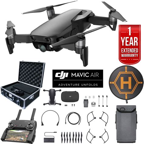 dji mavic air quadcopter drone onyx black bundle  mavic air intelligent flight battery