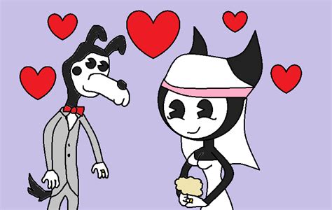Finally Married Bendy X Boris By Clawort Animations On