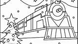 Express Polar Coloring Pages Train Printable Getcolorings Colori Color Getdrawings Colorings sketch template