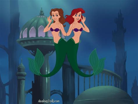 Ariel And Belle By Siamesetwinsfan On Deviantart