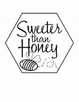 Sweeter Than Honey Coloring Theme Resources Binder Folder Labels Teacher Signs Covers Could Also Room Used sketch template