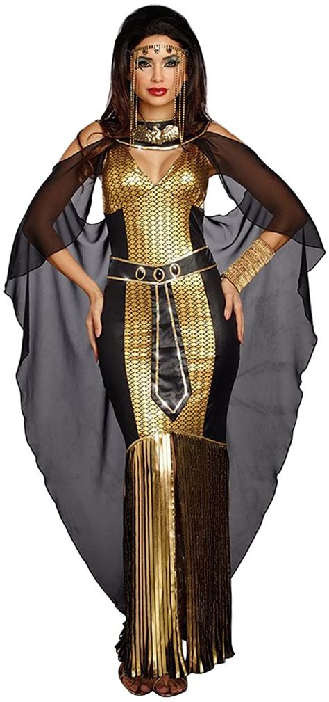 Dreamgirl Womens Egyptian Queen Egyptian Queen Costume Egyptian