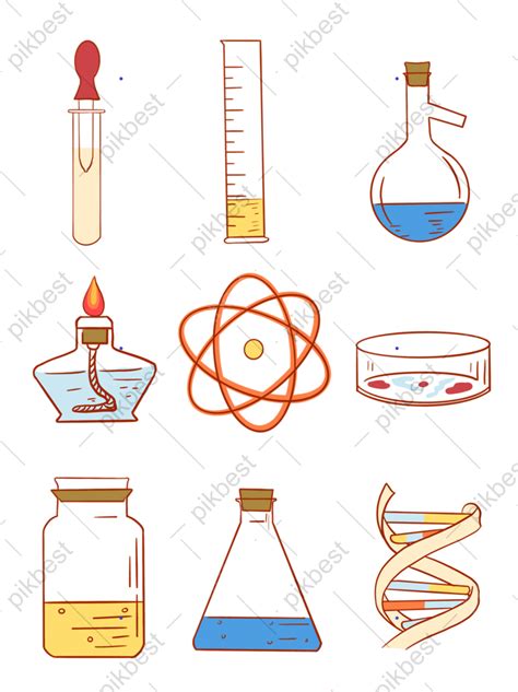 drawing scientific research design elements psd png images