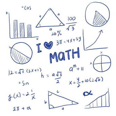 math formulas png picture  love math formulas doodle  transparent