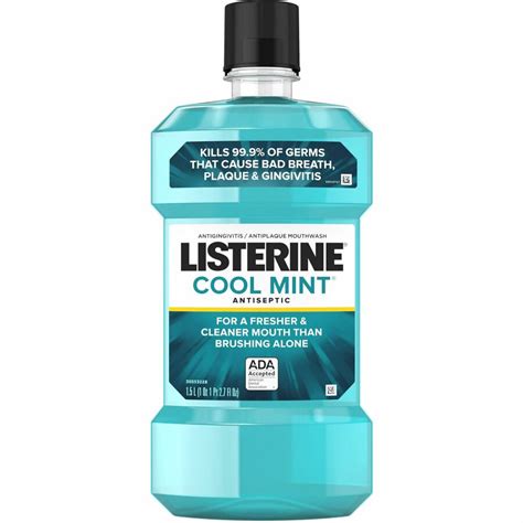 listerine® cool mint antiseptic mouthwash zerbee