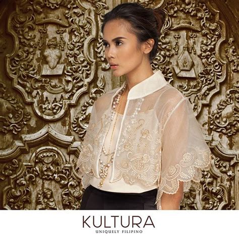 image result for stylish barong tagalog for women