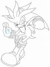 Coloring Silver Hedgehog Colouring Sonic Shadow Pages Drawing Print Deviantart Colour Popular Library Getdrawings sketch template