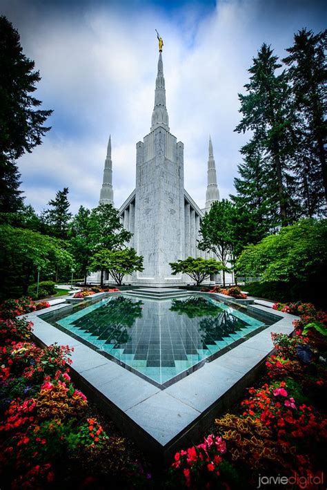 temple  surrounded  flowers  trees