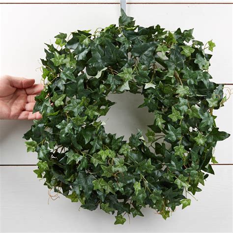 artificial english ivy wreath wreaths floral supplies craft