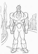 Coloring Dbz Pages Cell Print Androids Popular sketch template