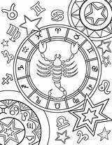 Zodiac Zodiaco Signo Escorpio Signos Scorpius Segni Zodiacali Mandala Zodiacales Star Zodiaku Supercoloring Segno Zodiacale Znaki Libra Dibujar Imprimir Sagittarius sketch template