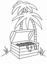 Island Coloring Pages Tropical Getcolorings Printable sketch template