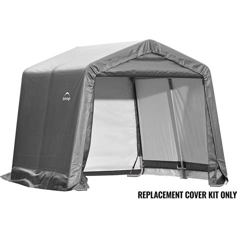 replacement cover kit   shed   box  ft   ft   ft standard pe  oz gray