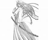 Ukyo Samurai Shodown Character Coloring Pages Tachibana Another sketch template