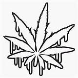 Weed Leaf Drawing Coloring Joint Tattoo Pages Sketches Cannabis Tribal Drawings Graffiti Trippy Cool Clipart Cliparts Pencil Leaves Skull Designs sketch template