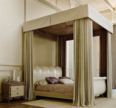 luxurious bed  canopy