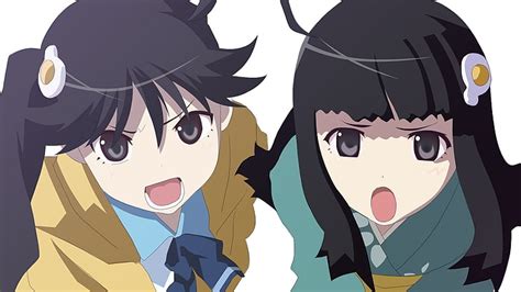 hd wallpaper anime monogatari series karen araragi long hair