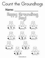 Groundhog Groundhogs Twistynoodle sketch template