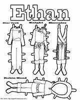 Ethan Wardrobe Paperthinpersonas sketch template