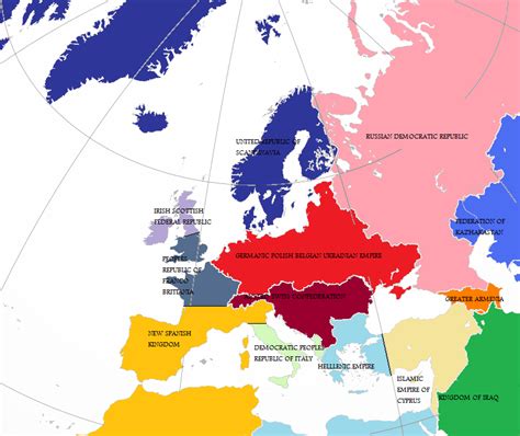 alternate history map of europe by gamekiller12 on deviantart