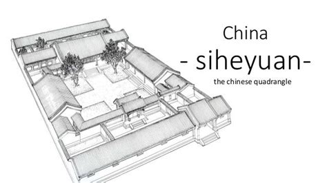 siheyuan traditional chinese courtyard house google search japanese architecture traditional