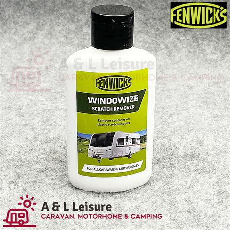 Fenwicks Windowize Window Scratch Remover Cleaner Caravan Motorhome