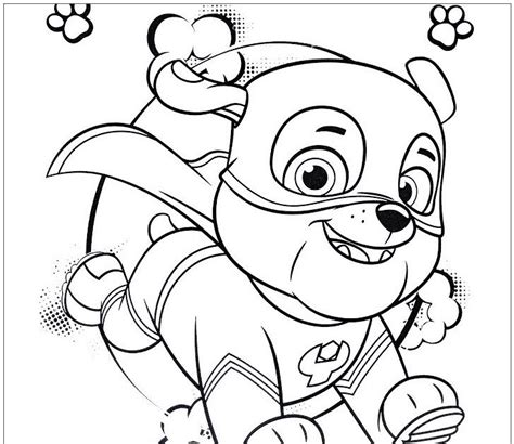 paw patrol coloring pages super coloring top ideas