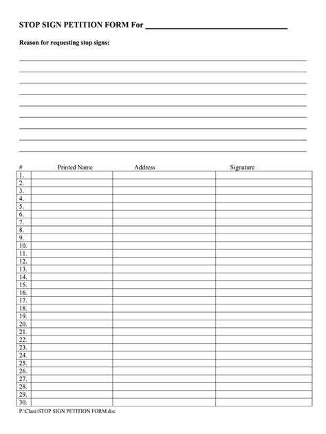 petition template complete  ease airslate signnow