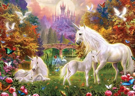 unicorns paradise  jan patrik krasny unicorn pictures castle
