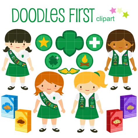 girl scout logo clipart    cliparts  images