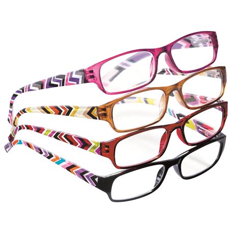 fashion reader glasses set of 4 collections etc
