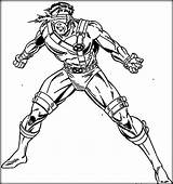 Cyclops Xmen Supereroe Libri Colorir sketch template